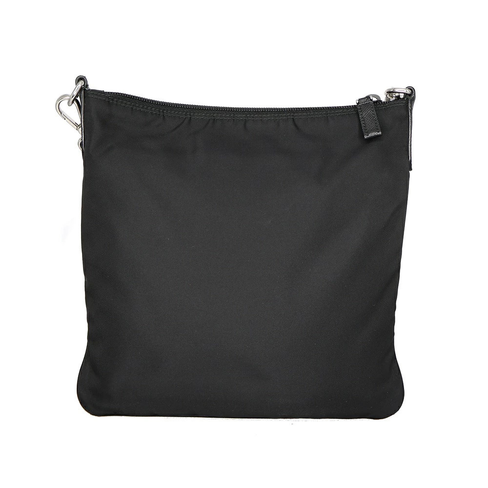 Prada Saffiano Shoulder Black Bag Leather